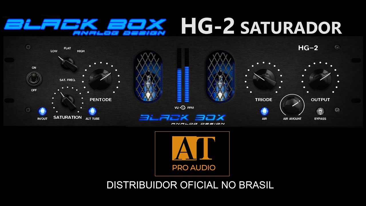 SATURADOR VALVULADO BLACK BOX ANALOG DESIGN HG-2 - AT PROAUDIO