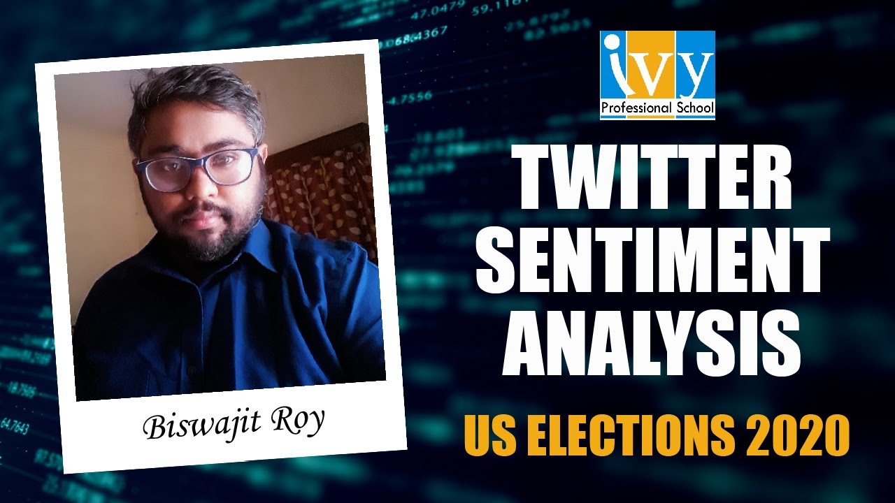 Twitter Sentiment Analysis | Natural Language Processing | Python | US Elections 2020 | Biswajit Roy