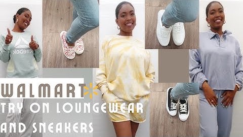 Walmart Secret Treasures Sleepwear/ Loungewear and Sneaker Shopping/TRY ON HAUL