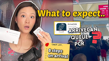 Arriving at Canada Airport as PR (example at YUL Montreal airport)