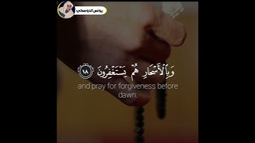 تلاوة خيالية للقارئ يونس الدوسكي