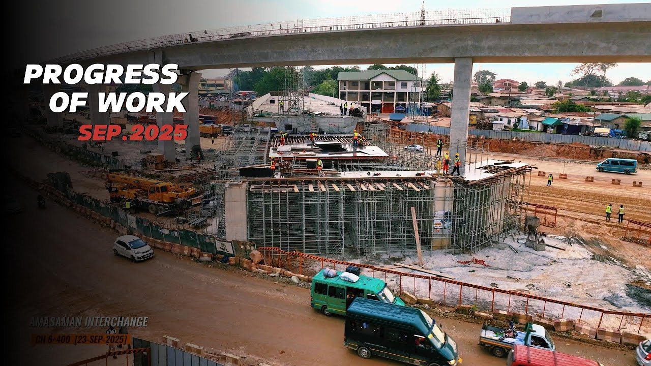 ХОД РАБОТ - ПРОЕКТ ДОРОГ OFANKOR NSAWAM [СЕНТЯБРЬ 2025 Г.]