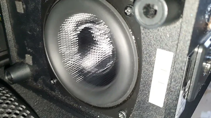 upgraded logitech z213 subwoofer bass test