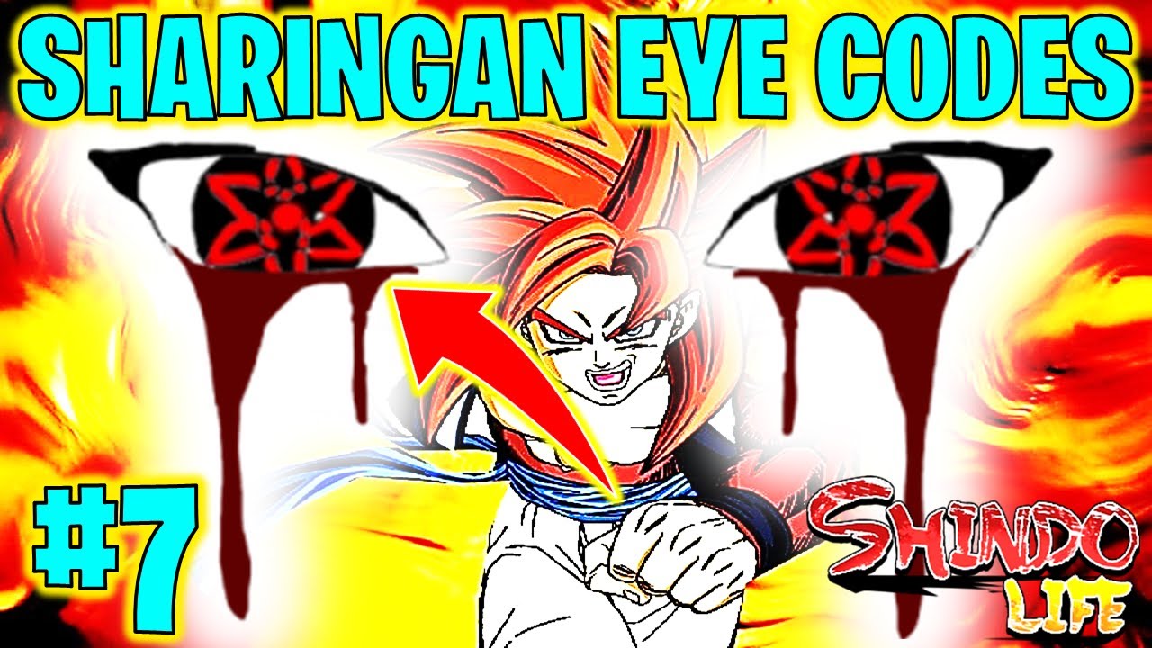 ⭐15 SHARINGAN CUSTOM EYE CODES FOR SHINDO LIFE 2022⭐