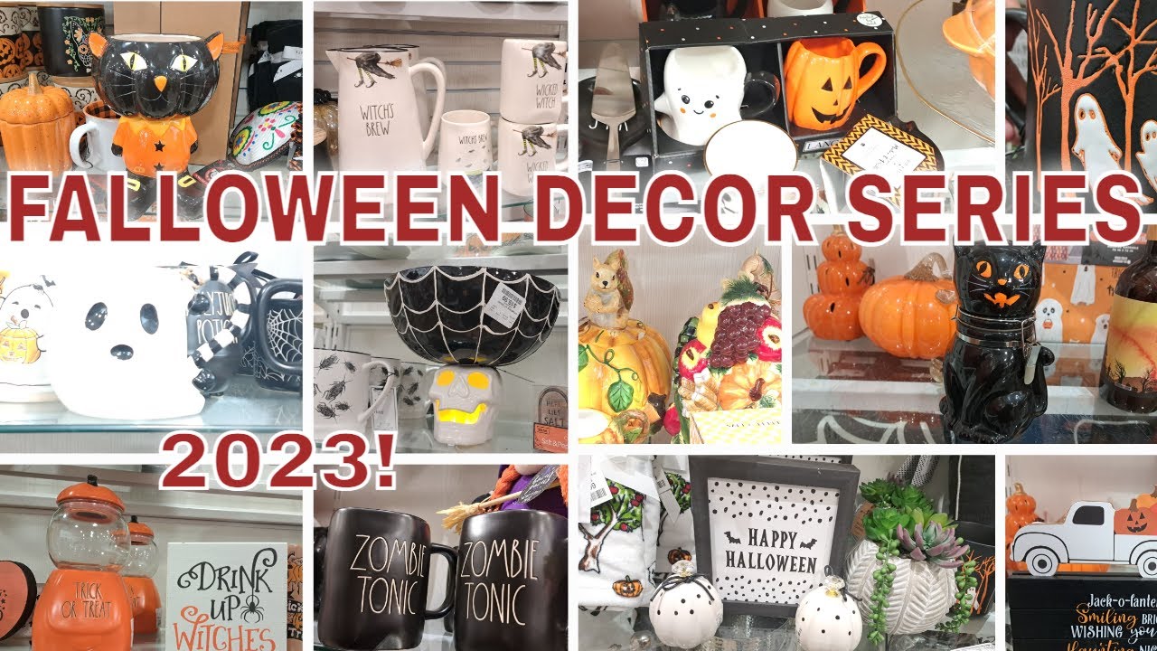 NEW! 2023 HALLOWEEEN & FALL NEW DECOR +RAE DUNN HALLOWEEN! HOME GOODS!  