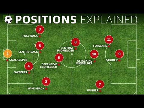 Soccer Positions By Numbers - Roles And Player Examples