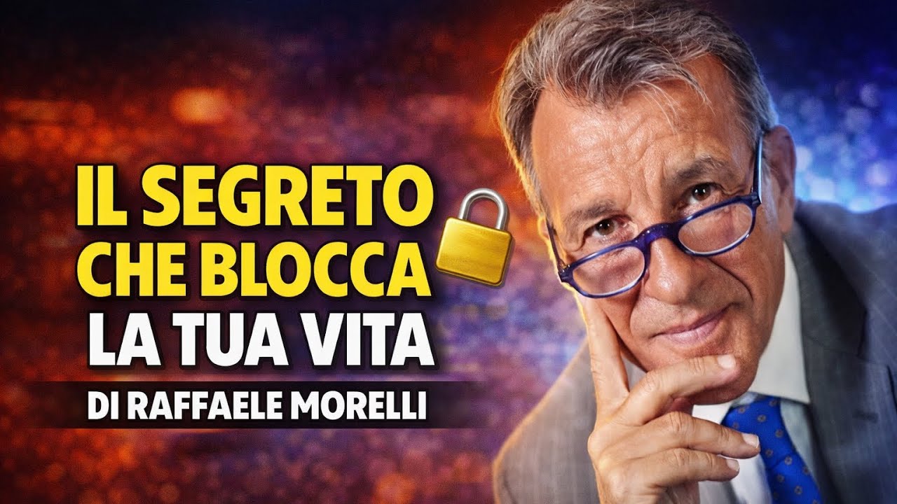 Il Segreto che Blocca la Tua Vita (Secondo Raffaele Morelli)