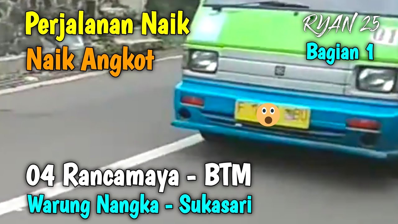 Trip Angkot Bogor 04 Rancamaya - BTM (Sukasari - BTM - Warung Nangka - Stasiun Batu Tulis) Bagian 1