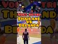 Thailand Vs Belanda#shorts#voli putri