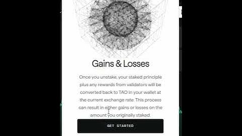 Staking Tao for DTao on the Bittensor Chrome Wallet