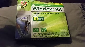 Unboxing: Duck brand window kit
