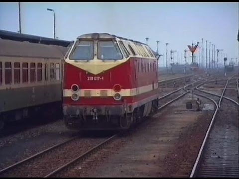 Strecke Wustermark Rathenow Stendal  Fallersleben 03.04.1993