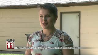 News   West Fargo woman says car was stolen and totaled by man now in jail