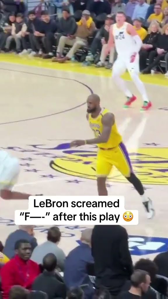 LeBron was not happy ?