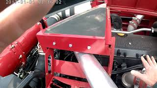 Air Tube Routing for the CASE 9240/9250 Firestop Kit