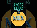 اضافة تأثير path blur على الكتابة خرافة 👌🔥#photoshop #الاليستريتور #design
