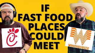If Fast Food Places Could Meet