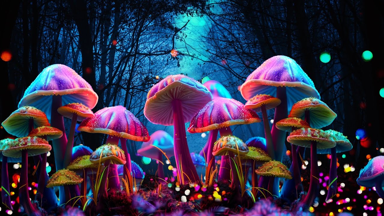 Sleep instantly 💤 glowing forest enchanted sounds NO AD BREAKS