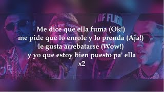 Ella fuma 🚬|LETRA| - Plan B, Chencho, Farruko, Darell, Brytiago