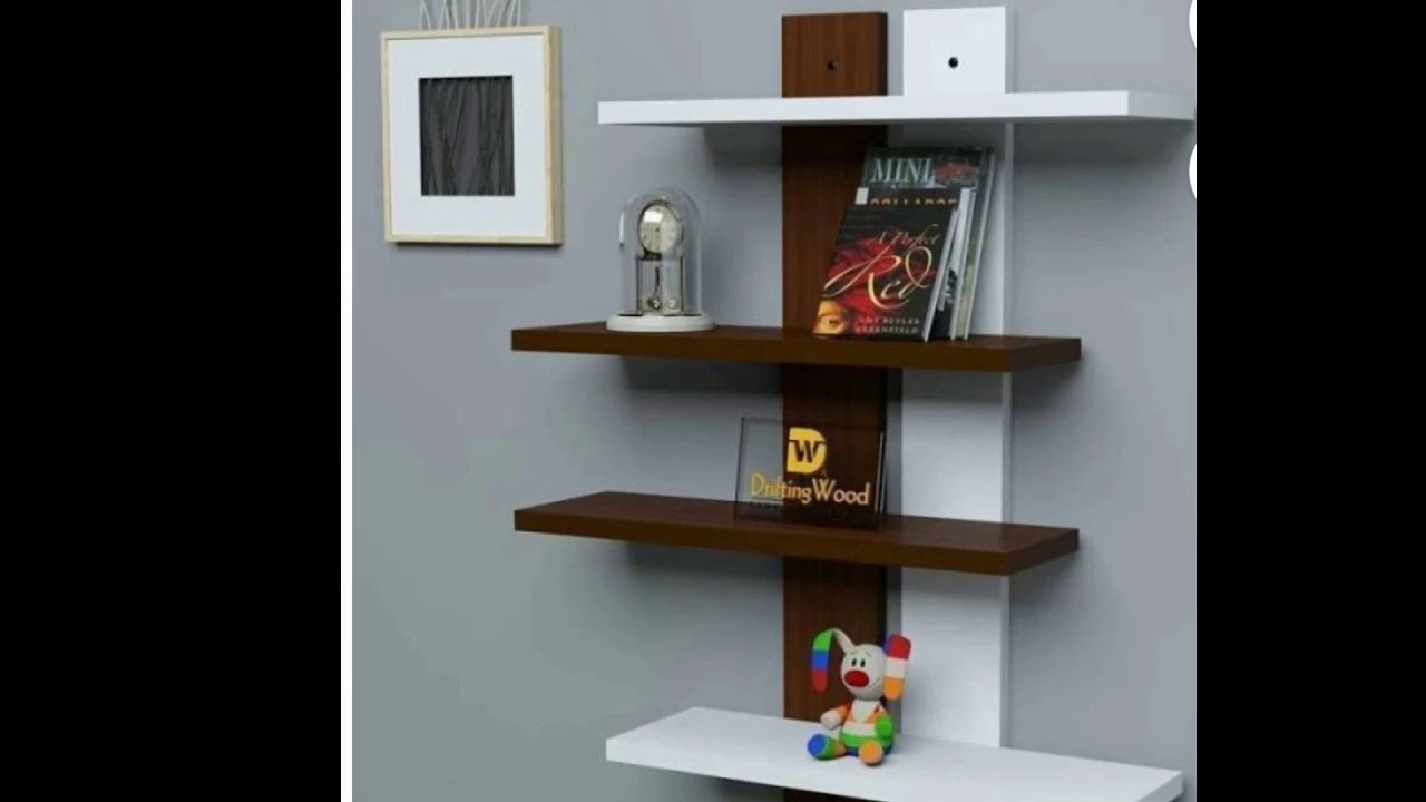 Wall decorations idea, home decor wall shelf - YouTube
