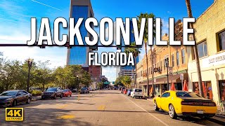 Jacksonville Florida Drive [4K] | Driving Downtown | Florida