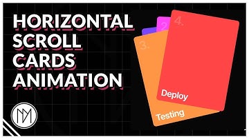 Horizontal Scrolling Cards Animation - Elementor and GSAP Tutorial