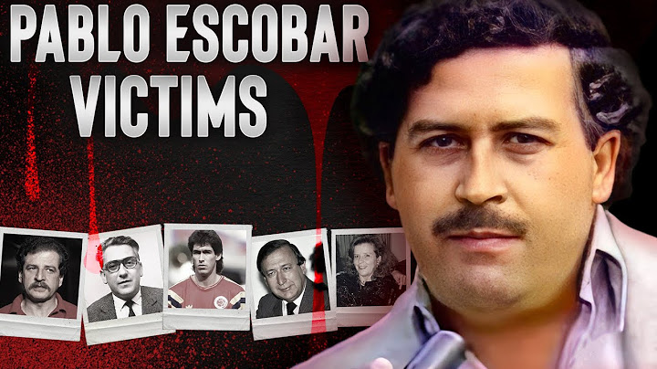 Pablo Escobar Victims : The Tragic Stories of His Most Famous Victims