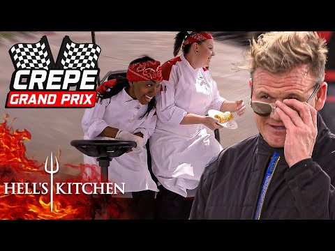 Lights Out And Crepes We Go! Chefs Race To Deliver Perfect Crepes | Hell’s Kitchen