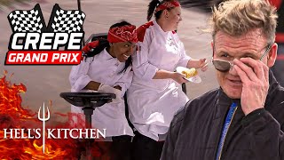 Celebrity Lights Out And Crepes We Go! Chefs Race To Deliver Perfect Crepes | Hell’s Kitchen Wealth