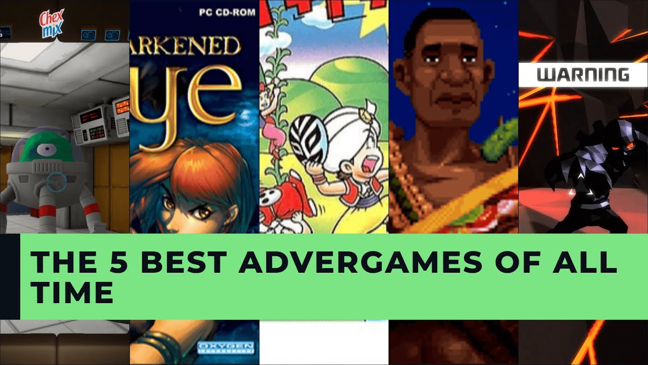 THE 5 BEST ADVERGAMES OF ALL TIME - YouTube