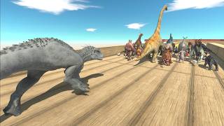 Escape from Indominus Rex NEW - Animal Revolt Battle Simulator screenshot 2