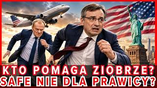 Ziobro jak szczur ucieka do USA. PRAWICA krzyczy zdrada, a TUSK podpisuje SAFE i kasa płynie do PL!