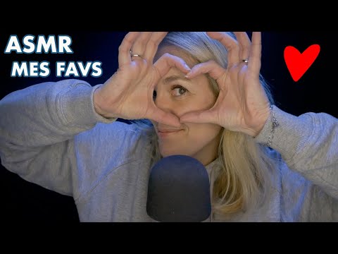 ASMR FR 😍 Mes Favs du moment (et bien sûr chuchotement proche du micro)