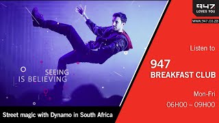 Street magic with Dynamo in South Africa