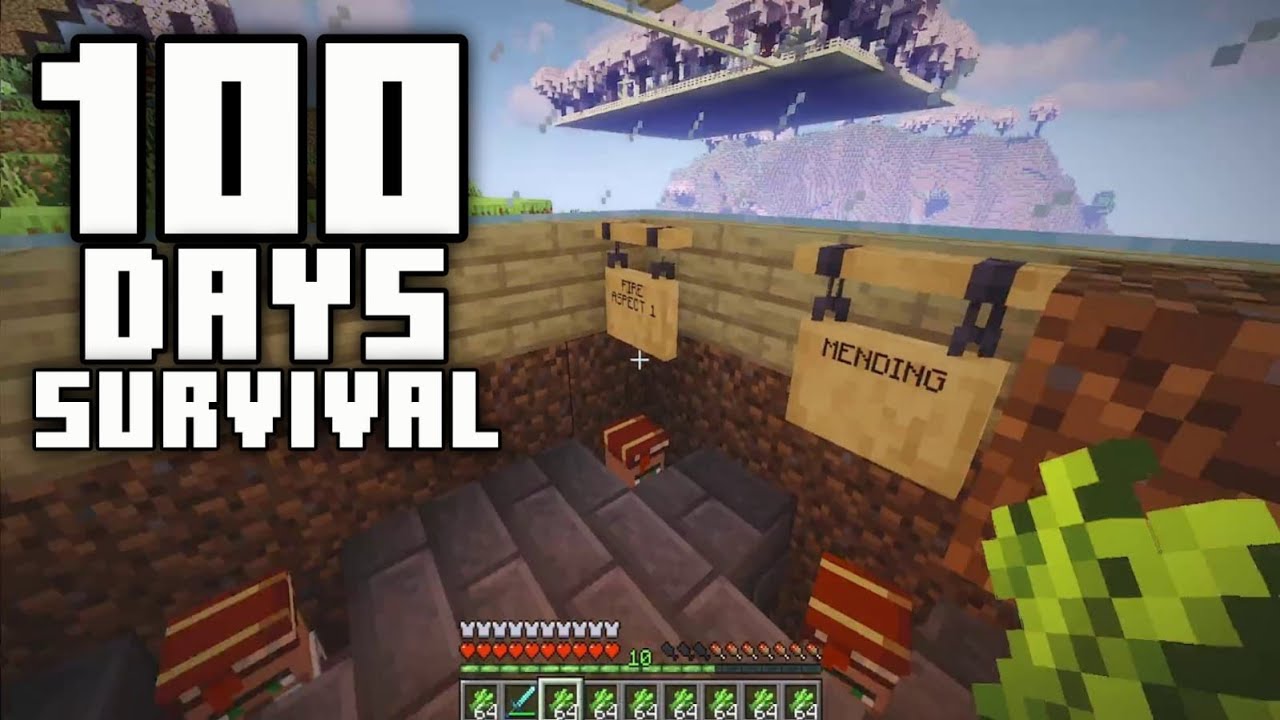 MINECRAFT 100 DAYS - MINECRAFT SURVIVAL SERIES - YouTube