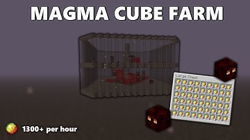 Minecraft Easy AFK Magma Cube/Cream Farm | 1.16+