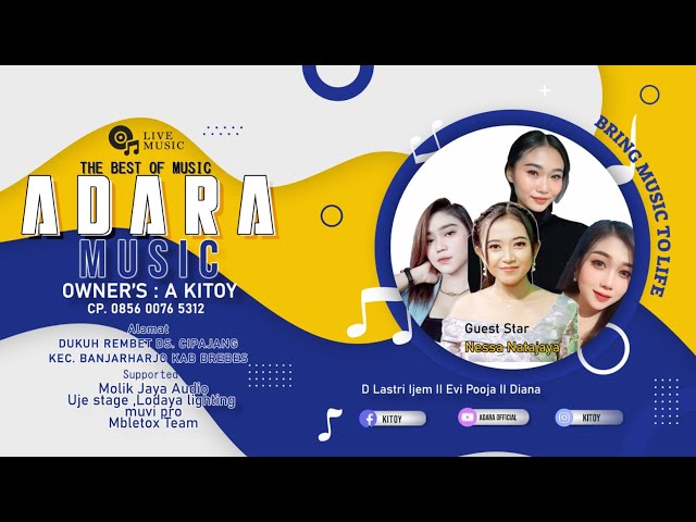 🔴Live Streaming  NEW ADARA MUSIC  Senin 15 April 2024, Cipajang - Rembet - Banjarharjo - Brebes class=