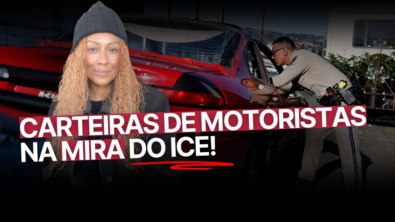 COMPARTILHAMENTO DE INFORMAÇÕES DE DRIVER LICENSES PARA LOCALIZAR IMIGRANTES NOS EUA!