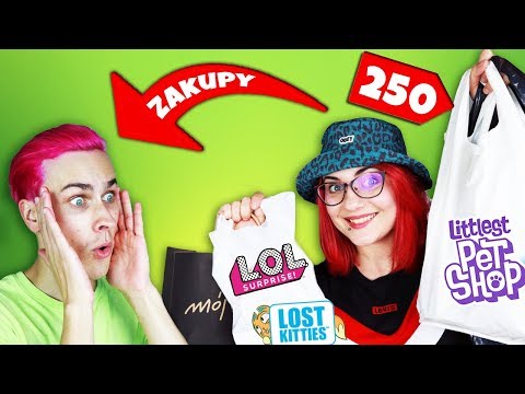 KTO LEPIEJ WYDAŁ 250 ZŁ na ZABAWKI i GADŻETY? 💰 Haul Zakupowy LoL Surprise, LPS, Lost Kitties