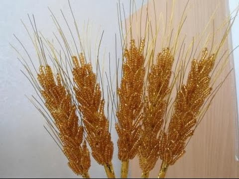 Плетение Колоска из Бисера Мастер класс