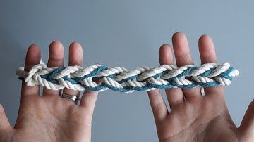 DIY Macrame Tutorial: June Series - Working with Colour! Ep. 8 - Chain Sinnet!