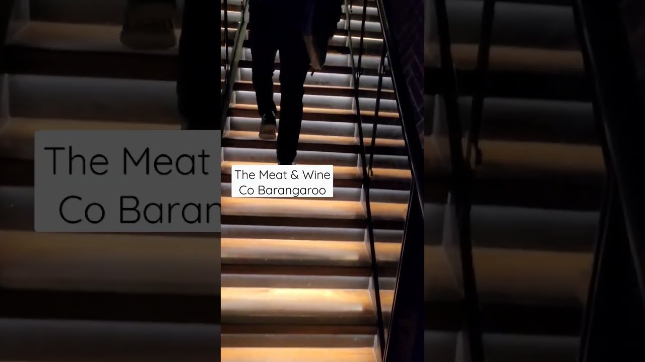 Lunch @ The Meat & Wine Co Barangaroo Steak house 