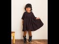 TP018 ボリュームワンピース 作り方動画 型紙 how to make volume one-piece