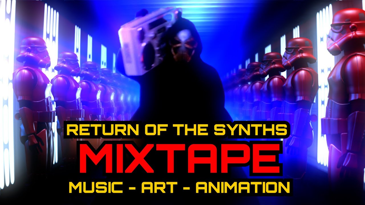 RETURN of The SYNTHS Music Art Animated Mixtape HIP HOP LO FI YouTube