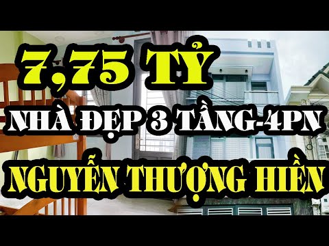 Video BÁN NHÀ ĐẸP 3 TẦNG - 4PN - HẺM NGUYỄN THƯỢNG HIỀN - P5... - youtube