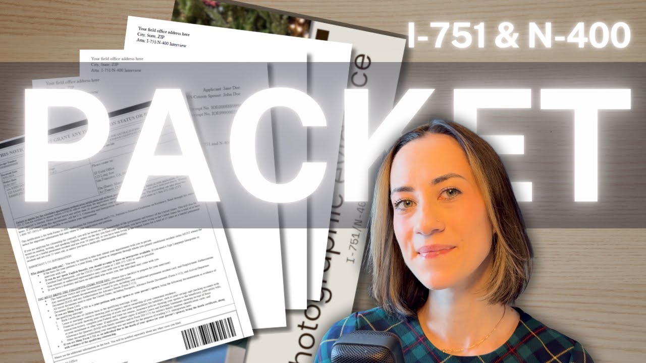 Пакет I-751 и N-400 для комбинированного собеседования, натурализации, устранения условий