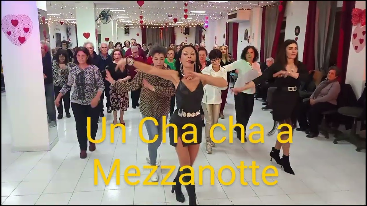 Un Cha cha a Mezzanotte coreografia maestra Sara Caschetto