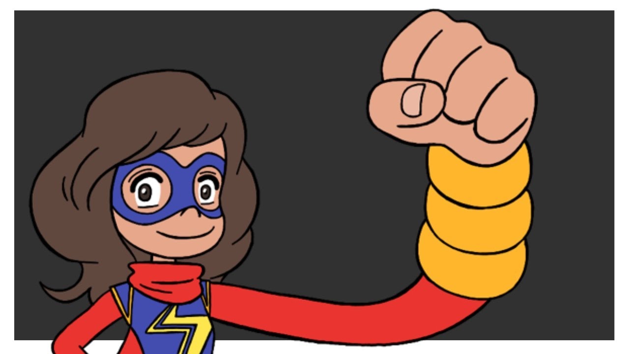 Ms. Marvel | Kamala Khan | Embiggen | Animation - YouTube
