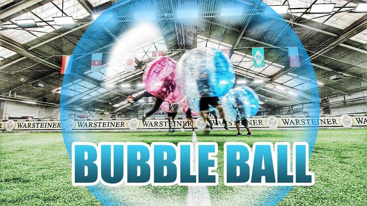 ICH TESTE BUBBLE BALL EXTREM FUSSBALL | TuTo Vlog #027