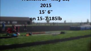 Adam Coulon Pole Vault - Hs Junior Outdoor 2015
